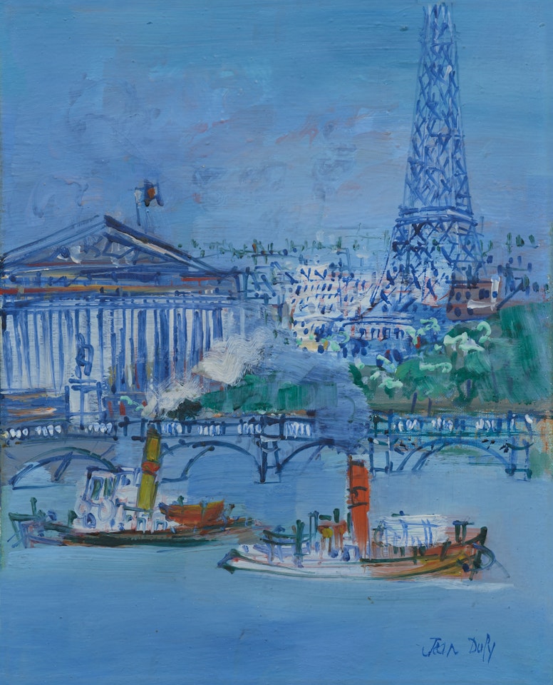 Paris, La Tour Eiffel by Jean Dufy
