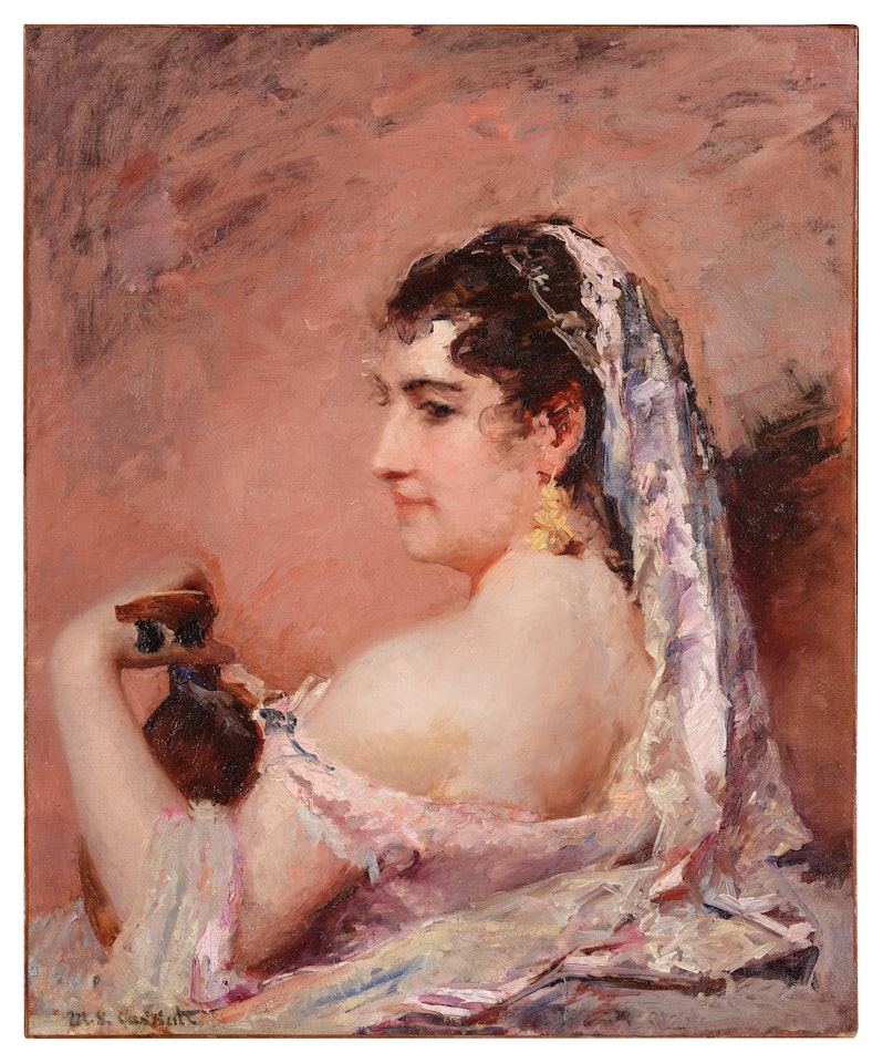 Roman Girl by Mary Cassatt