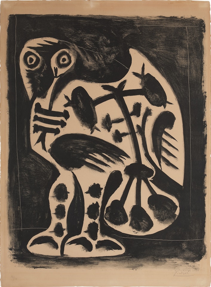 Le grand hibou by Pablo Picasso