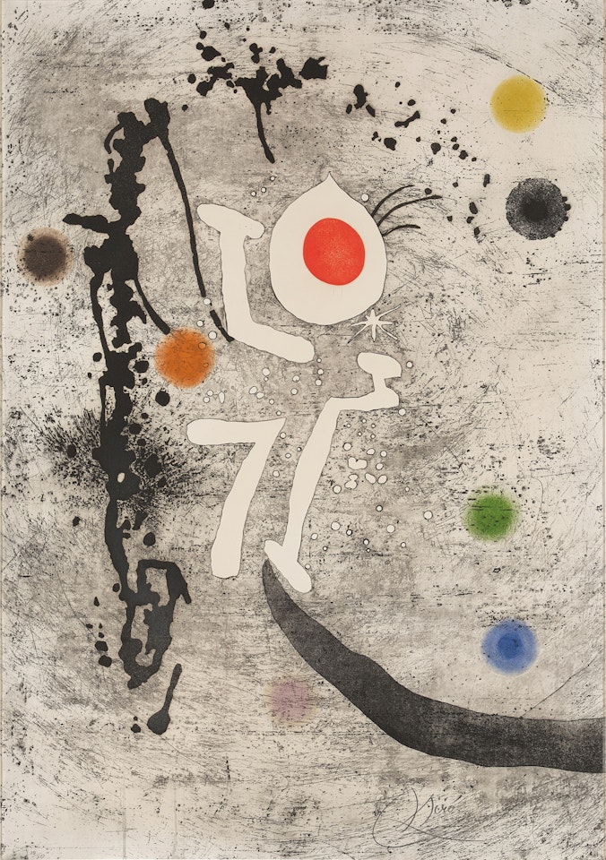 Les Formigues, from Poems by Salvat Papasseit by Joan Miró