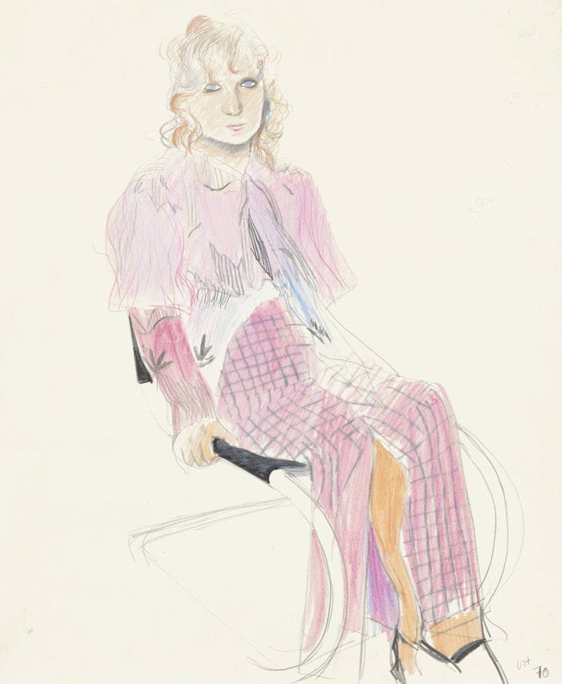 Celia by David Hockney