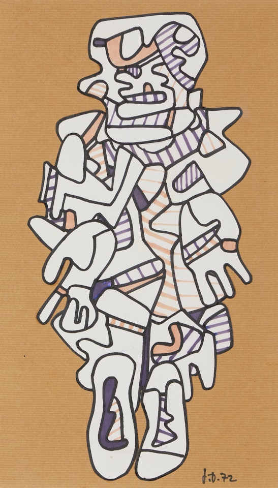 Personnage by Jean Dubuffet