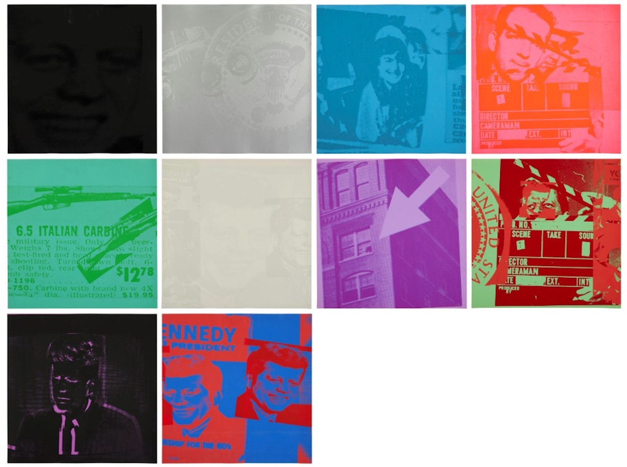 Flash - November 22, 1963: Ten Prints by Andy Warhol