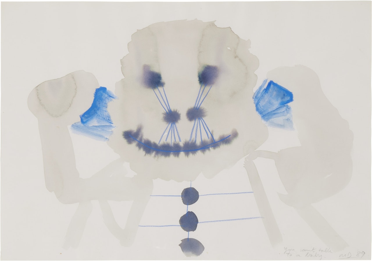 Untitled by Marlene Dumas