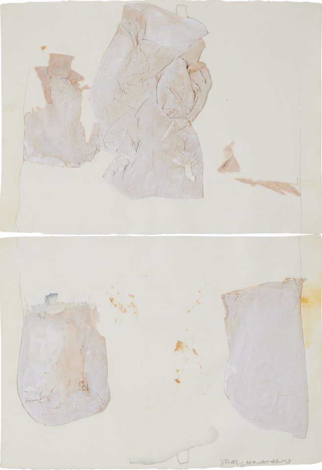 Early Egyptian A by Robert Rauschenberg