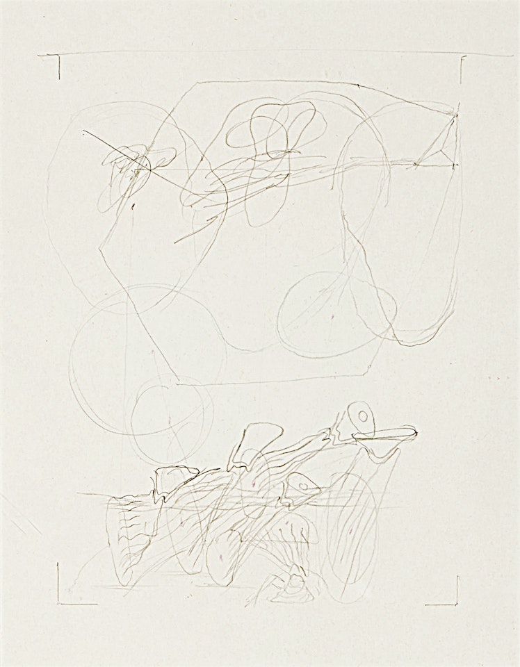 African Drawing No. 7: Napoli (from the Leonardo series) by Joseph Beuys