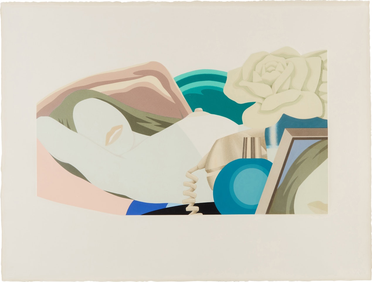 Nude with Rose by Tom Wesselmann