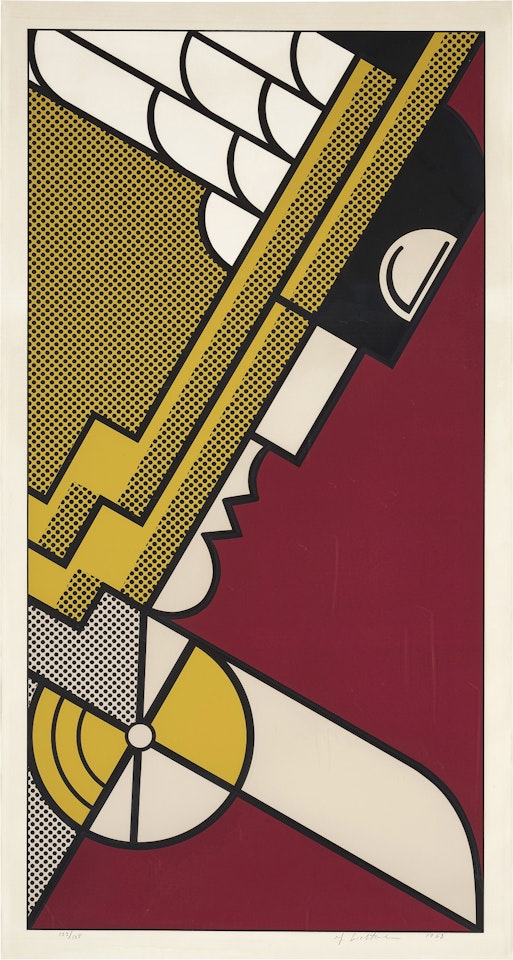 Salute to Aviation by Roy Lichtenstein