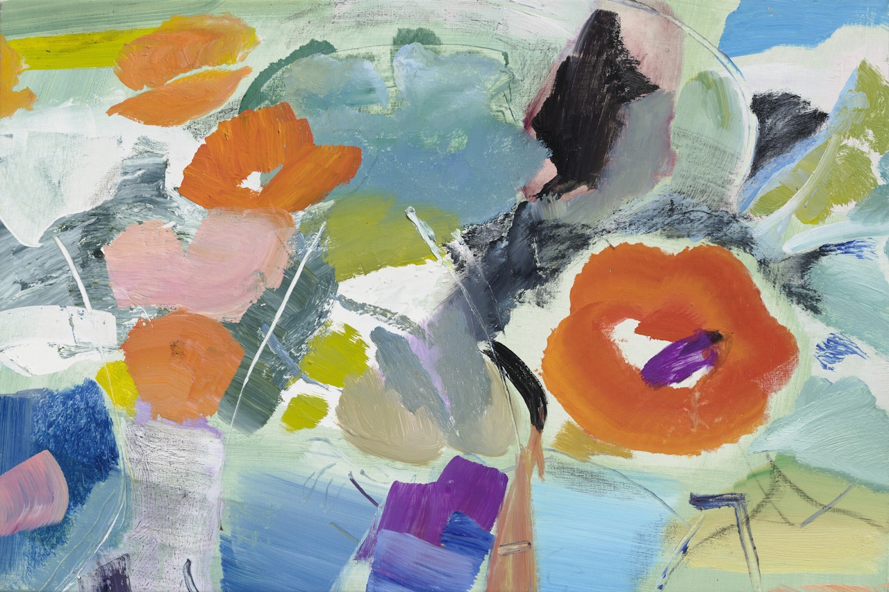 Poppies in June by Ivon Hitchens