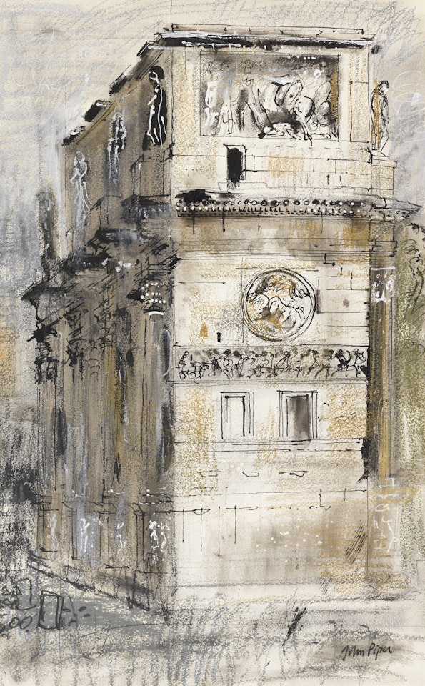 Arch of Constantine, Rome by John Piper