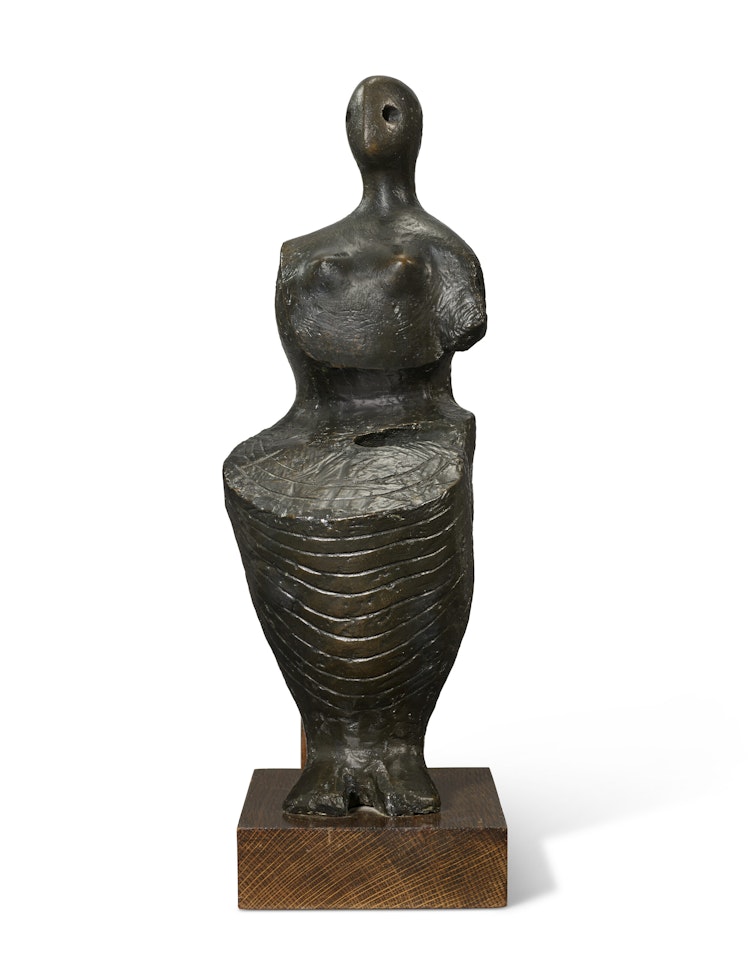 Seated Figure: Armless by Henry Moore