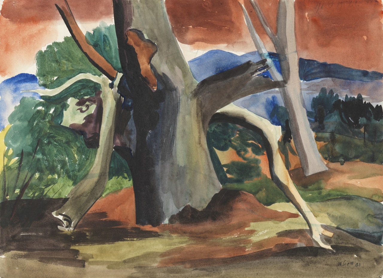 Broken Branches by William Scott