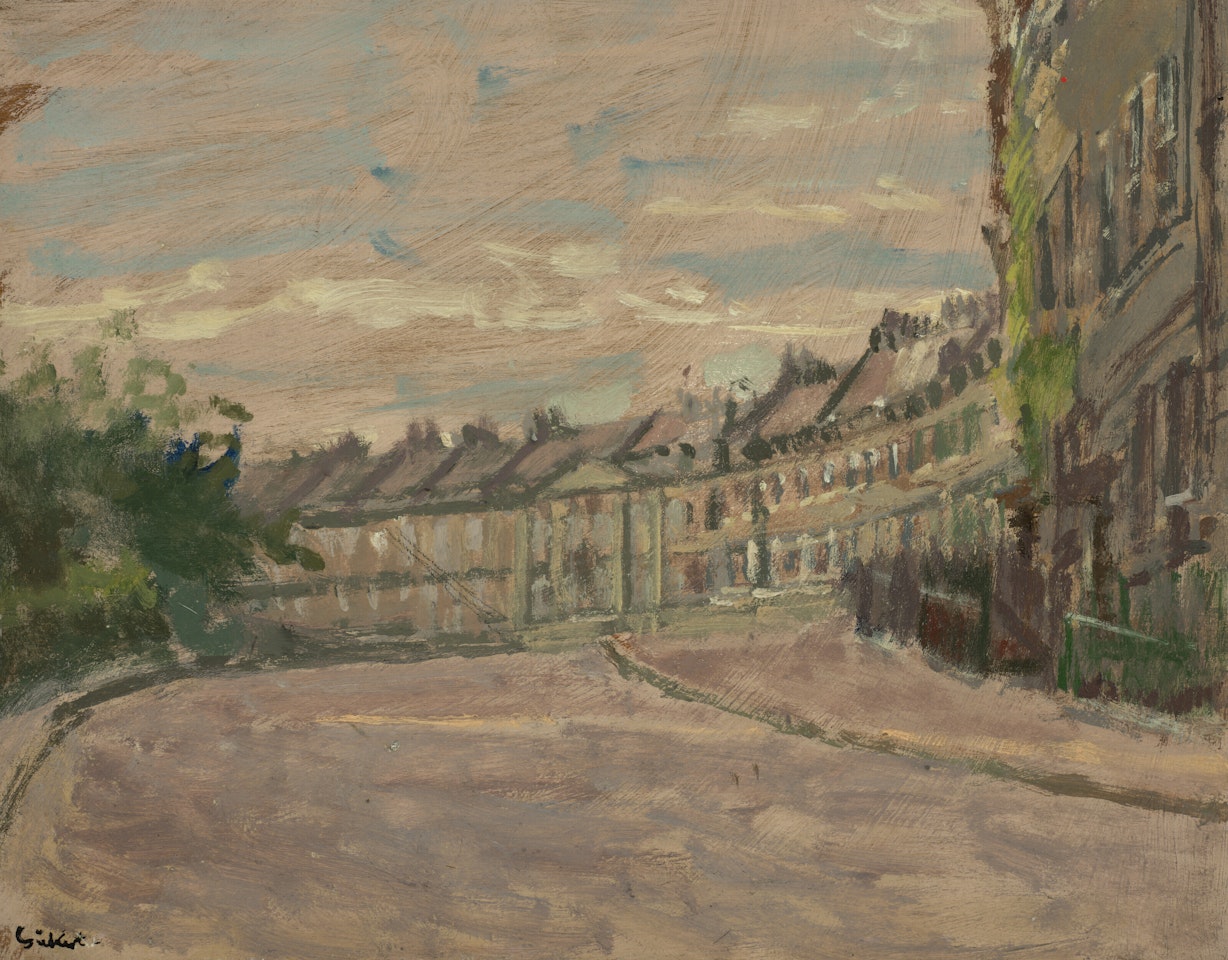 Lansdown Crescent, Bath by Walter Richard Sickert