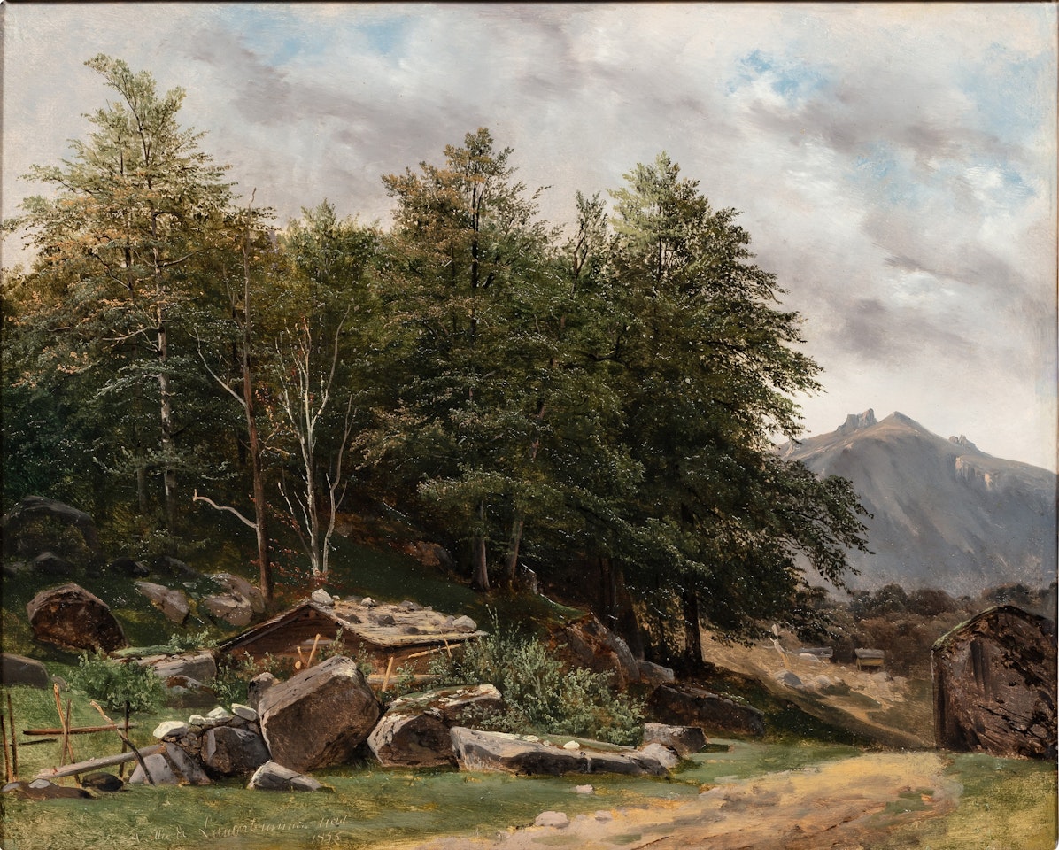 Valley of Lauterbrunnen, near Geneva by Alexandre Calame