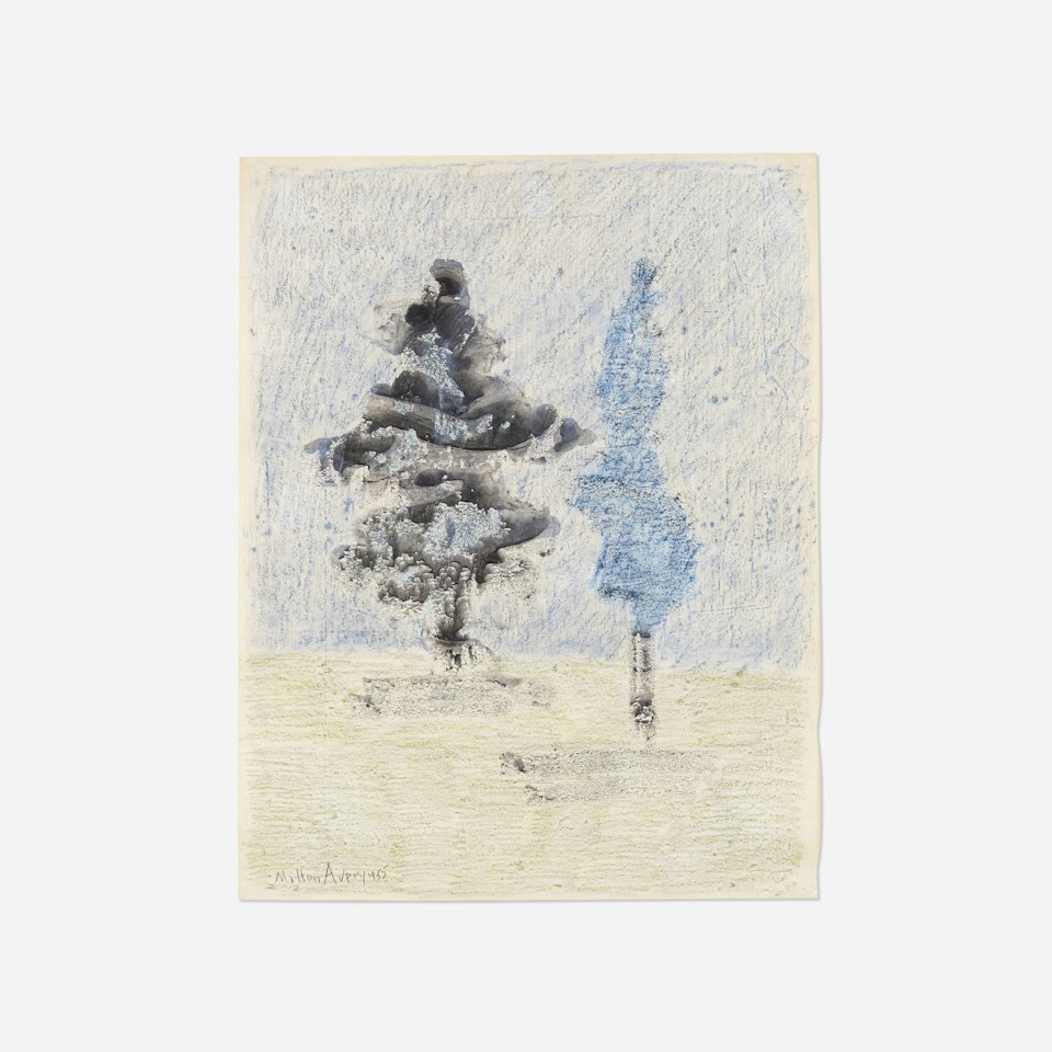 Trees, Light and Dark by Milton Avery