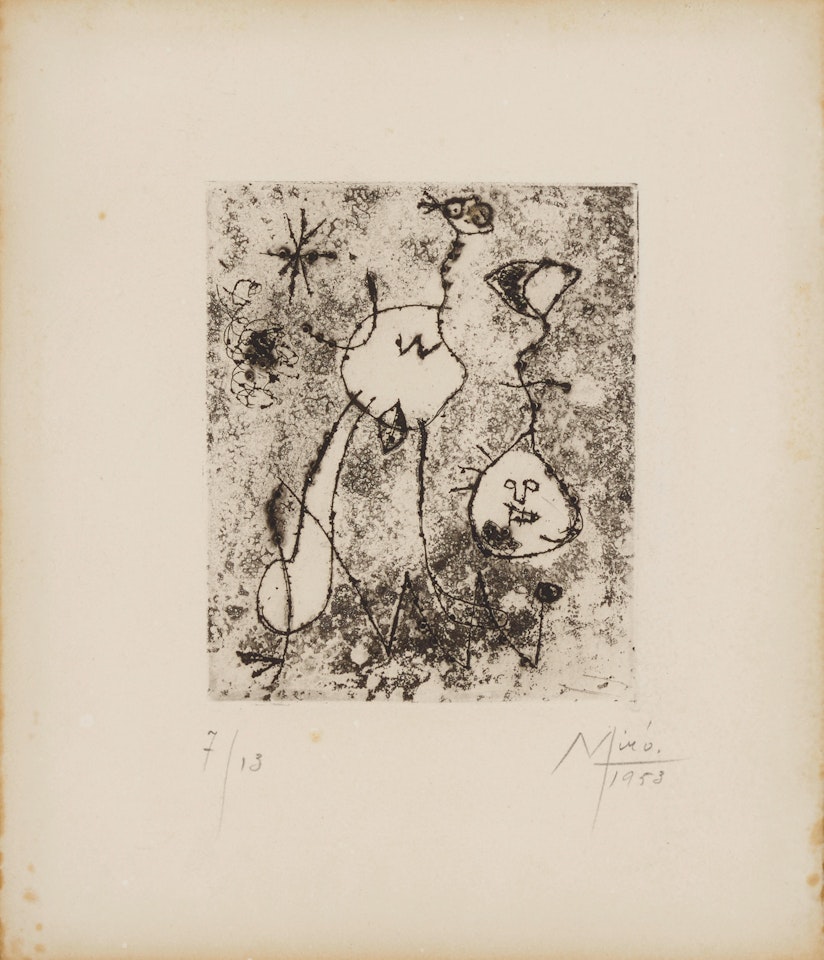 Serie V by Joan Miró
