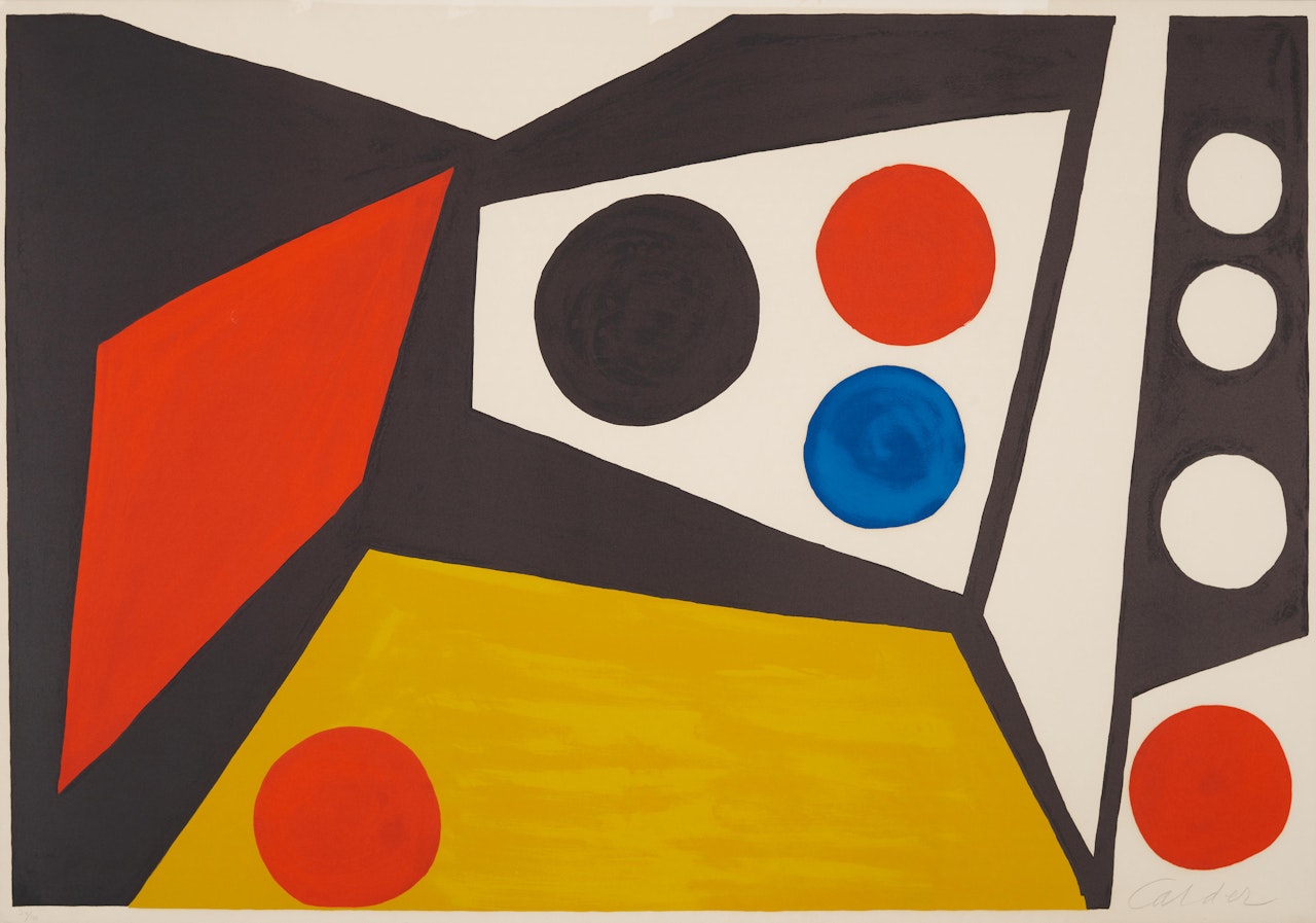 Composition with Circles by Alexander Calder