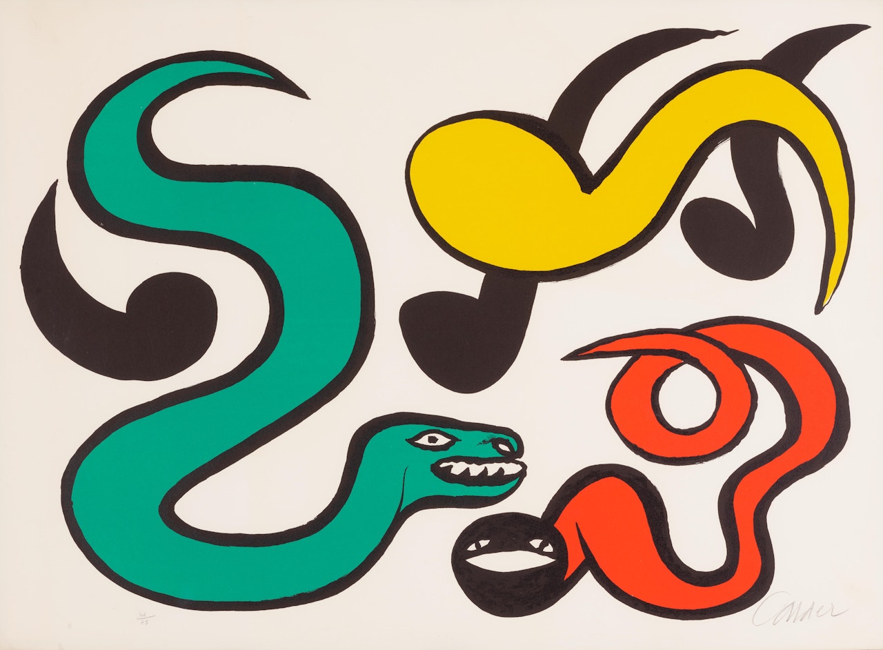 Snakes by Alexander Calder