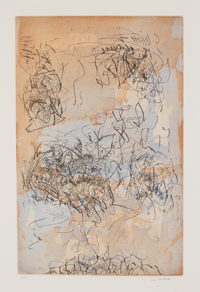 Sunflower V by Joan Mitchell