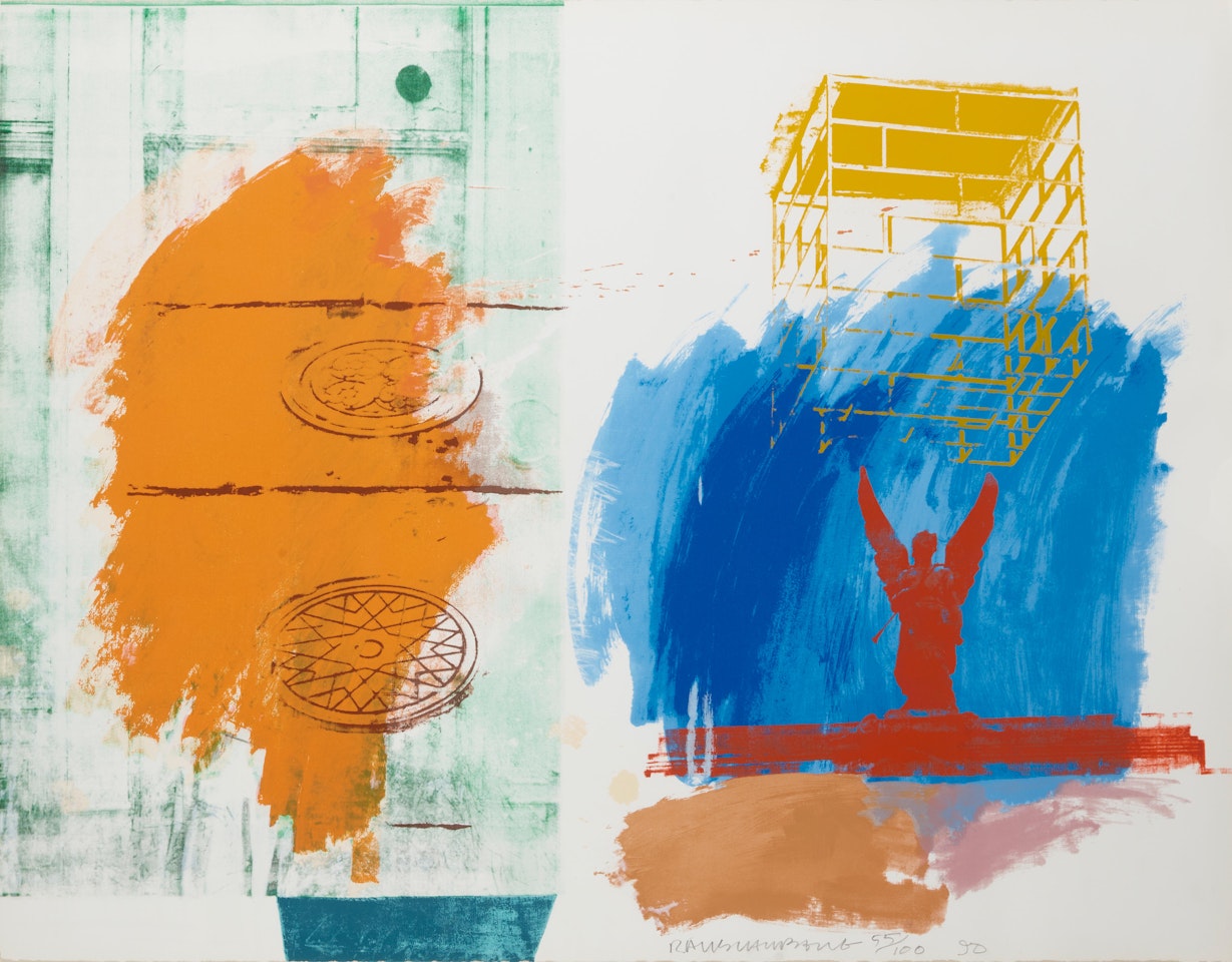 For Channel 13 by Robert Rauschenberg