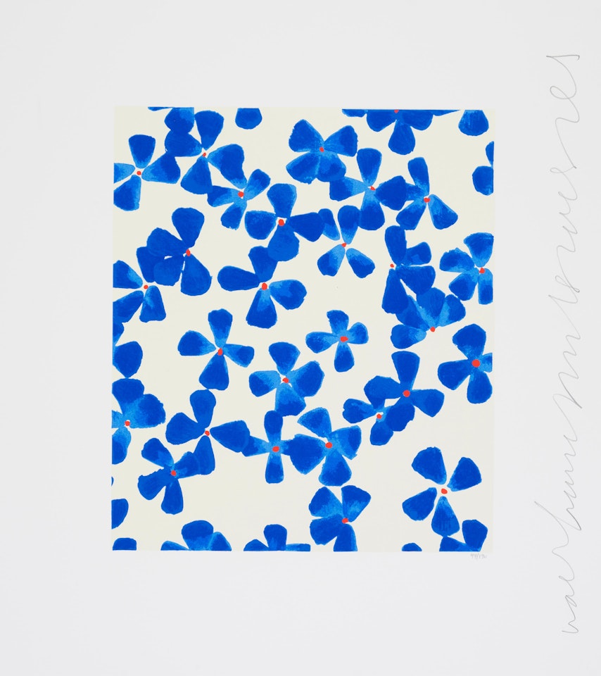 Wallflower 1, from Wallflowers Suite by Donald Sultan