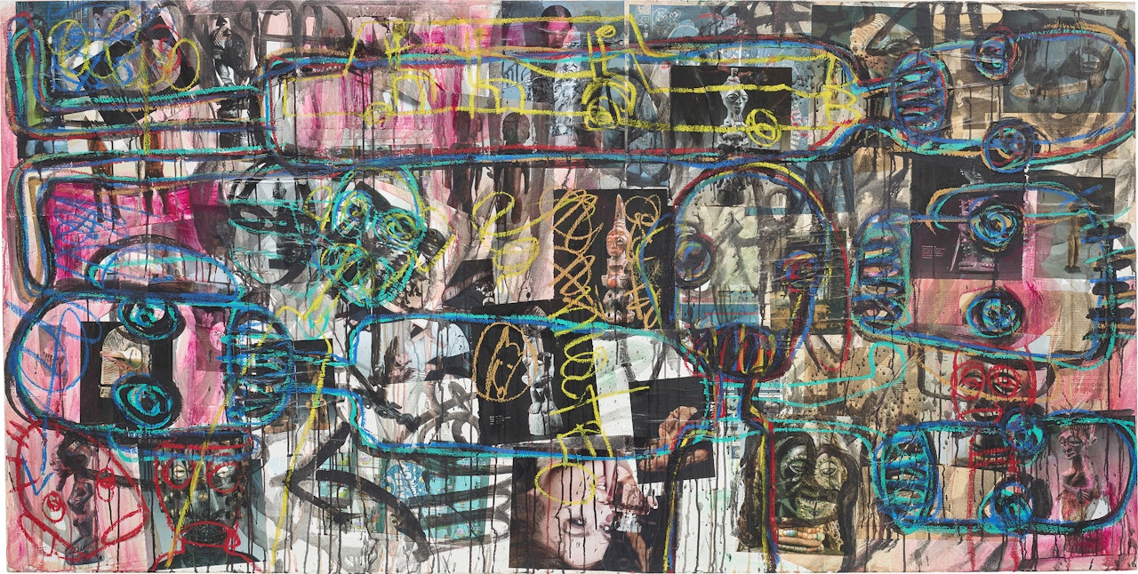 Untitled by Aboudia Abdoulaye Diarrassouba