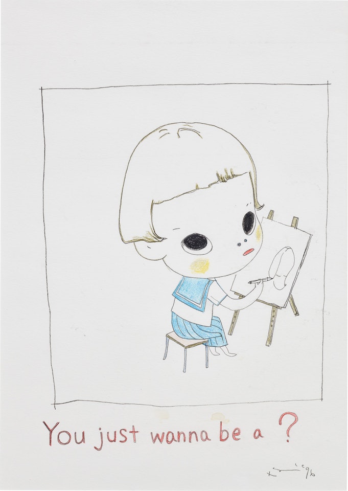 You Just Wanna Be A ? by Yoshitomo Nara