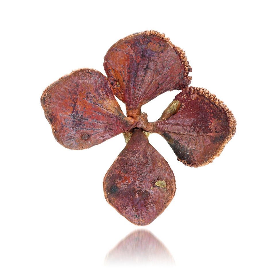 Clématite brooch by Claude Lalanne