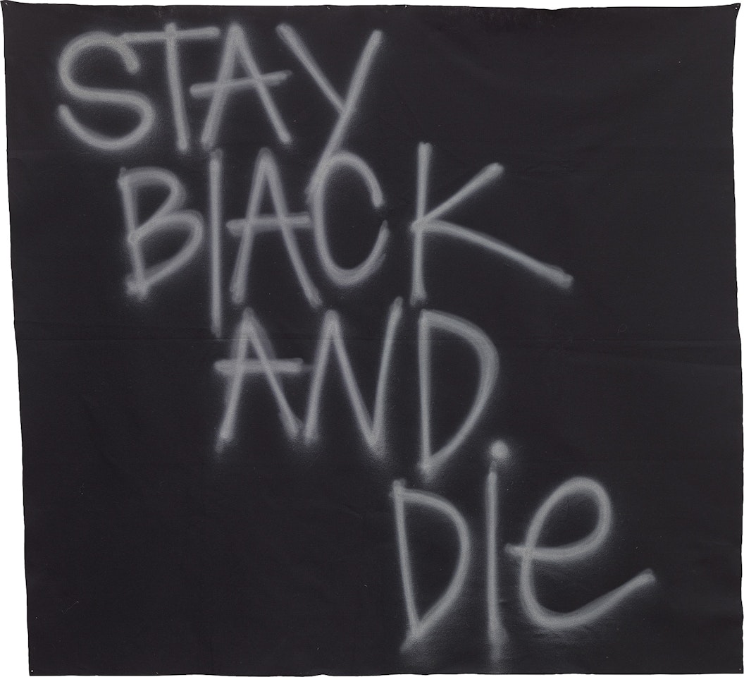 Stay Black and Die by Rashid Johnson