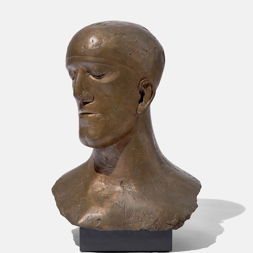 Tribute Head IV by Elisabeth Frink