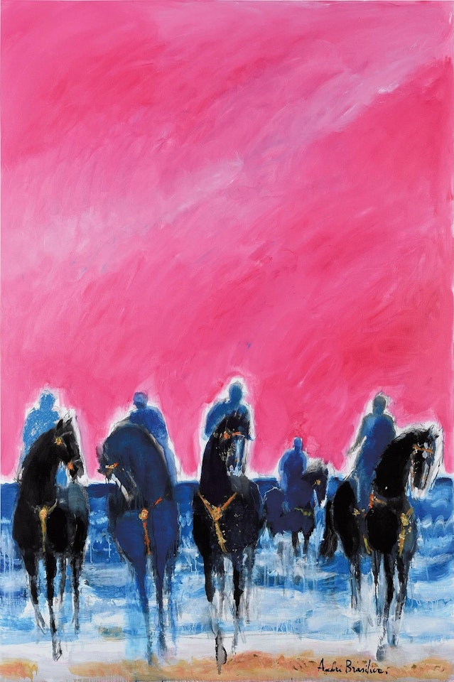 Le retour du soir by André Brasilier