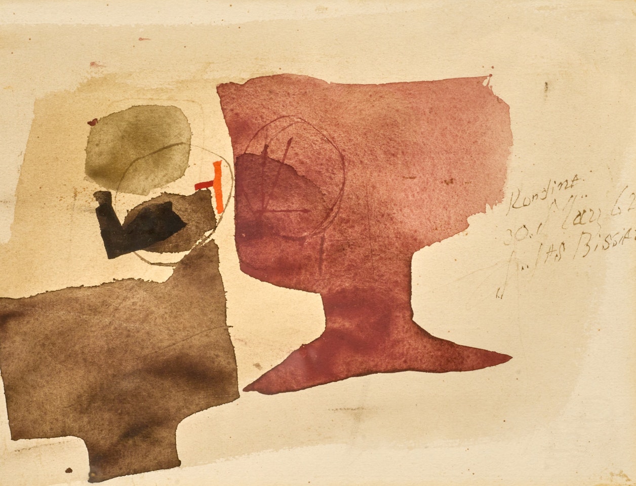 Rondine by Julius Bissier