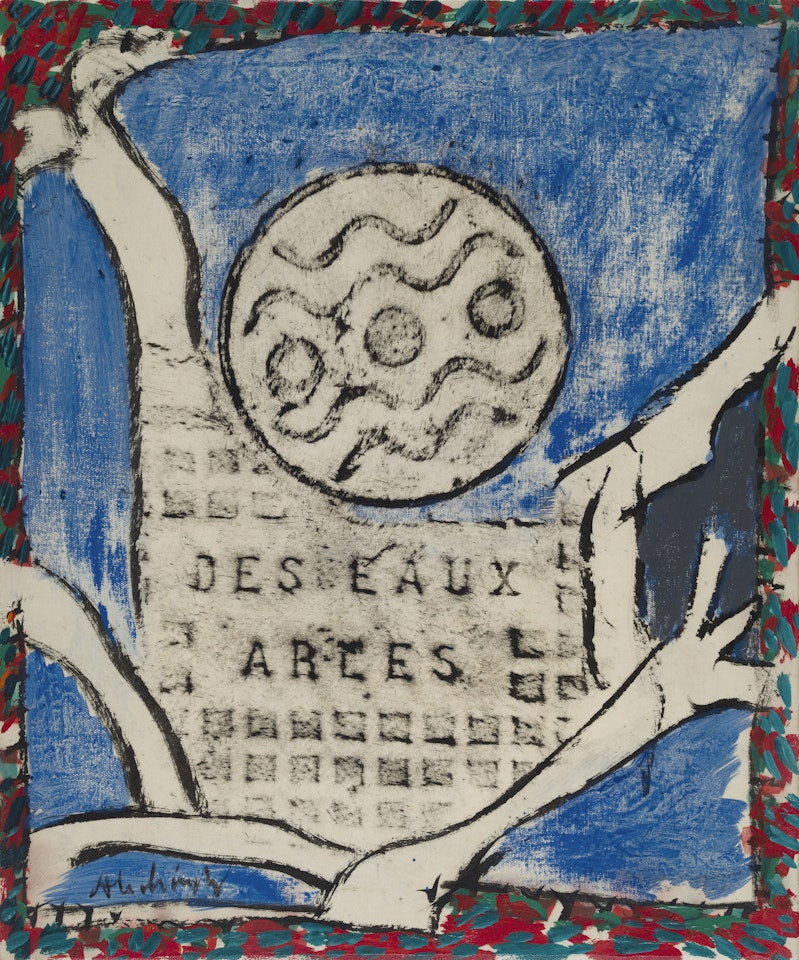 Eaux d"Arles by Pierre Alechinsky