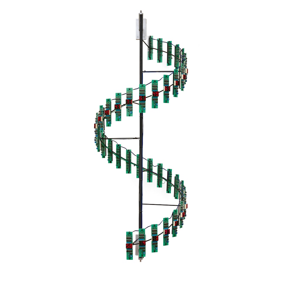 Counter Spiral 2 by Tatsuo Miyajima