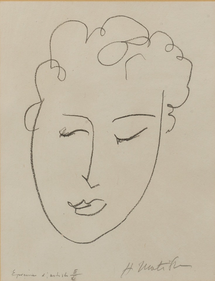 Tête de Femme by Henri Matisse
