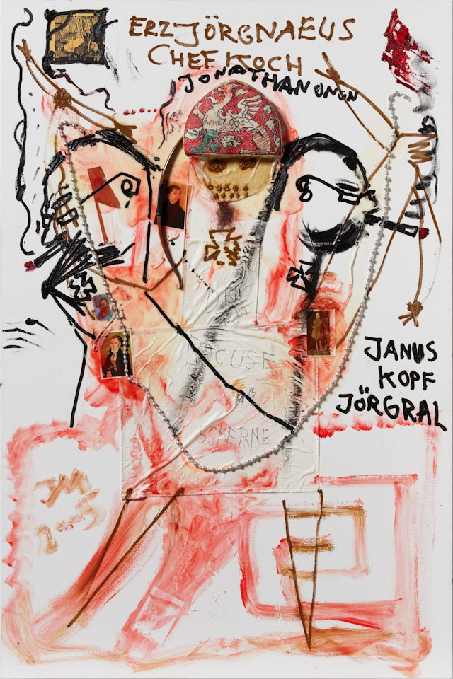Der Eiserne Mönch im Geheimland (The Iron Monk in Secret Land) by Jonathan Meese