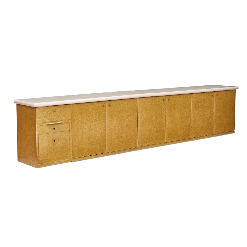 Long Custom Cabinet by Ettore Sottsass