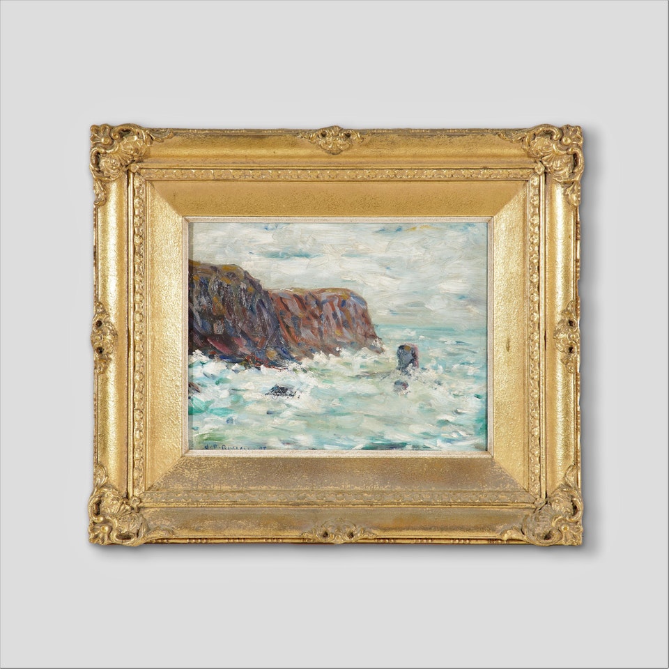 Rocks, Belle Île by John Peter Russell