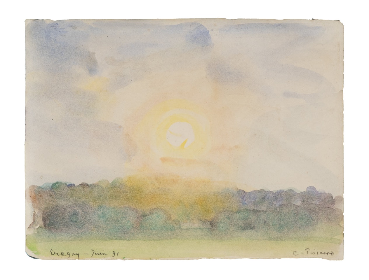 Éragny by Camille Pissarro