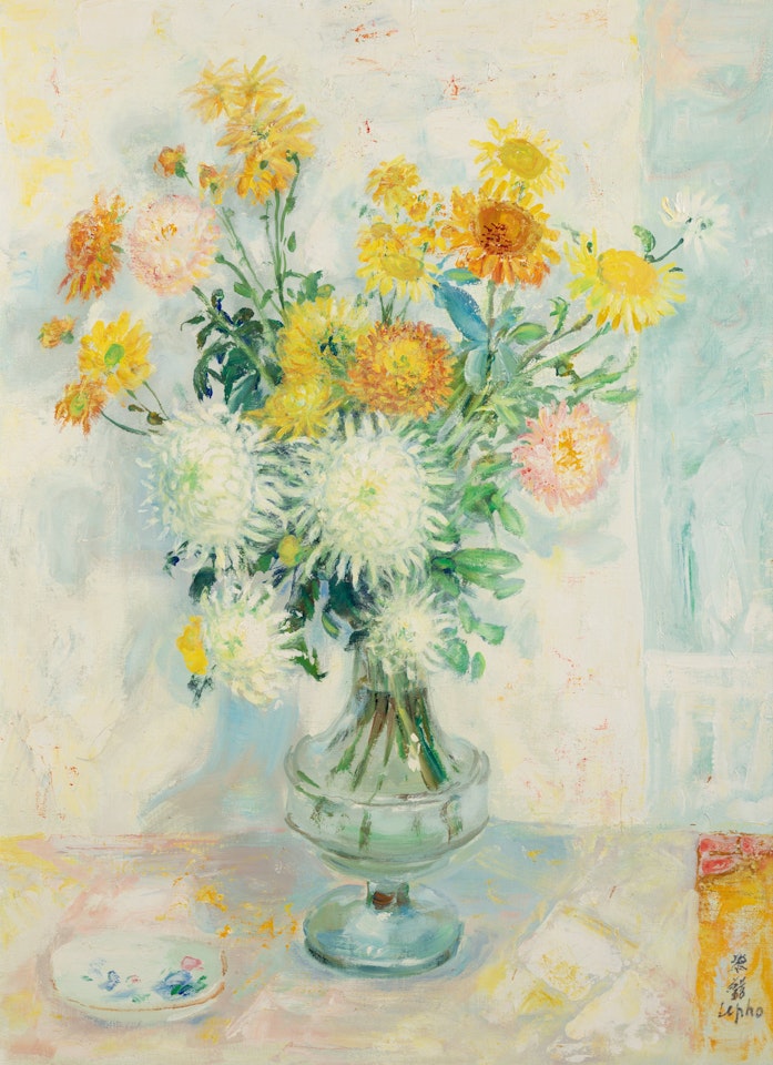Composition (Fleurs) by Le Pho