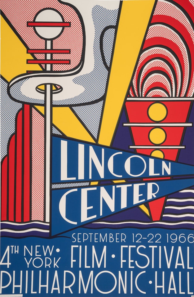 Lincoln Center (Poster) by Roy Lichtenstein