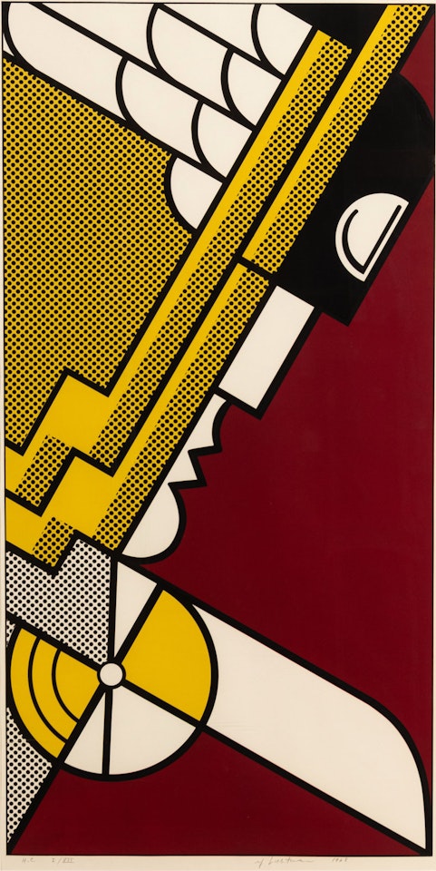 Salute to Aviation by Roy Lichtenstein