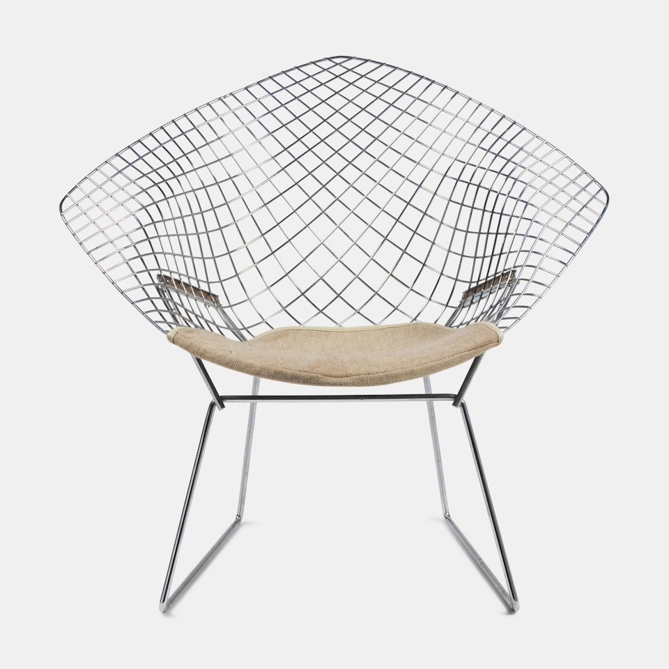 Diamond Lounge Chair,Knoll Associates, USA by Harry Bertoia