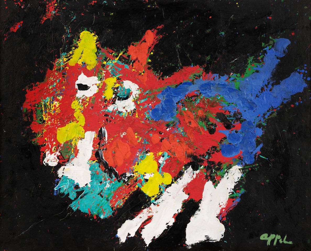 Cat by Karel Appel