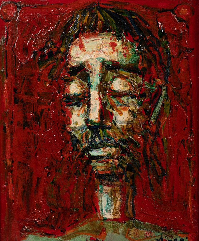 Tête d"homme by Paul Aizpiri