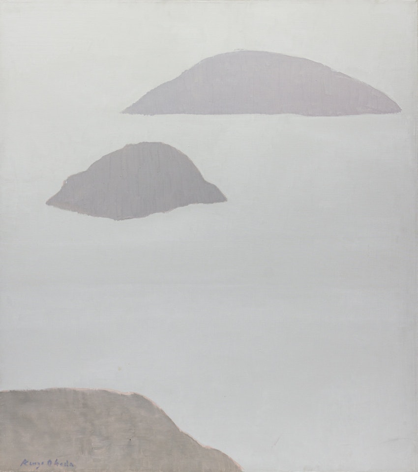 Silver + White by Kenzo Okada
