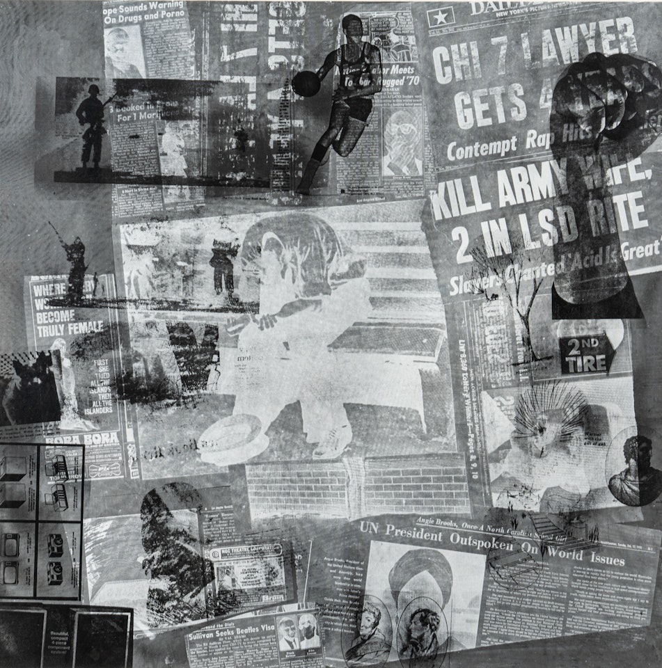 Surface Series (from Currents) by Robert Rauschenberg
