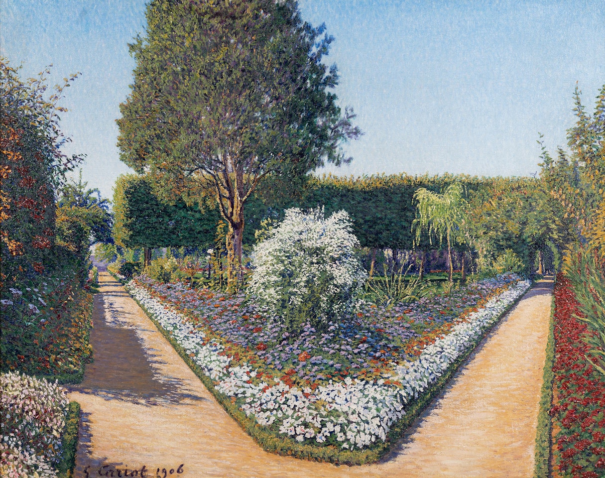 Le jardin de Périgny, Yonne by Gustave Cariot