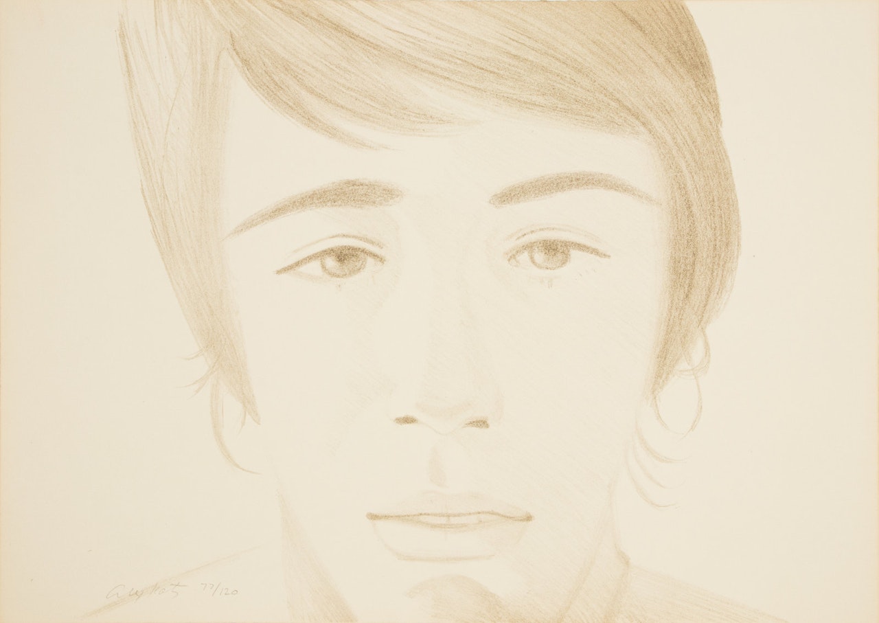 Vincent (from Prints for Phoenix House) by Alex Katz