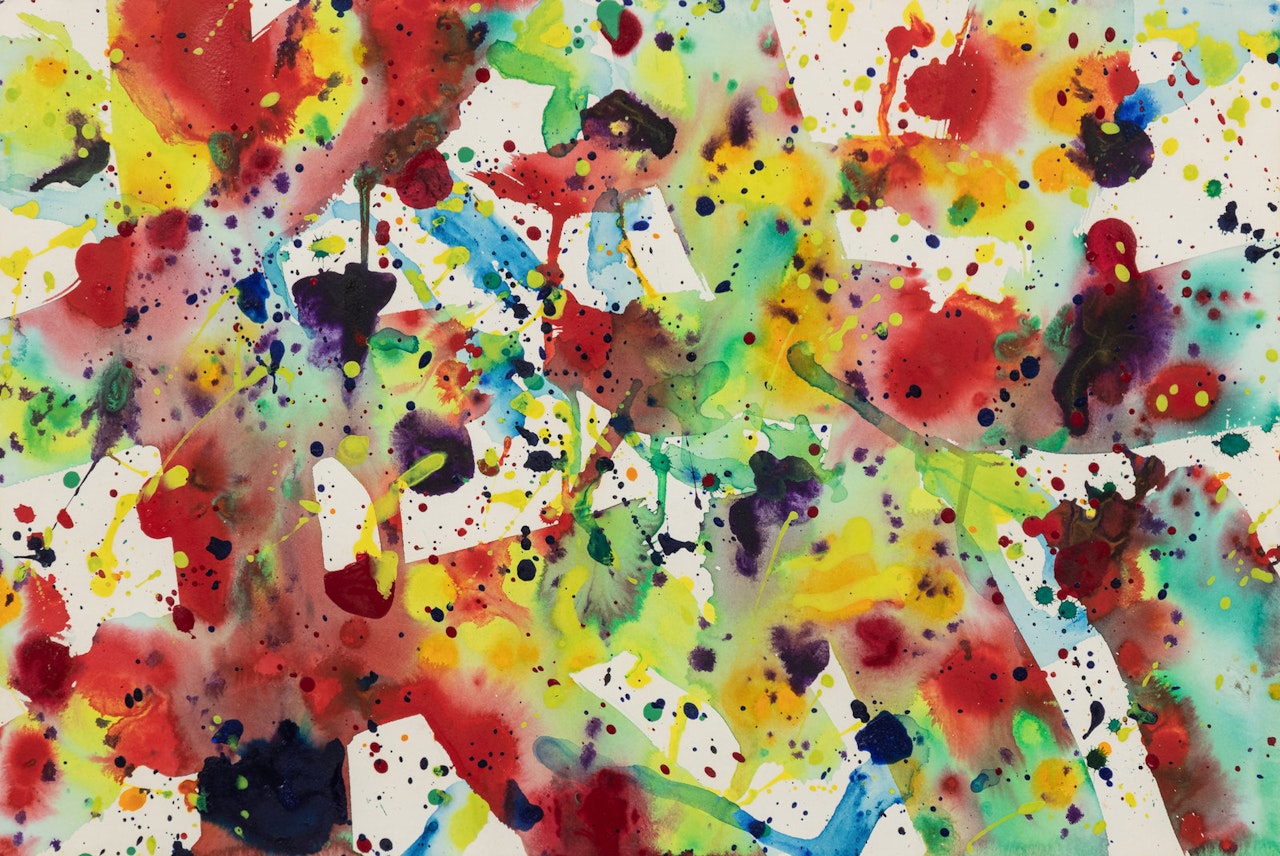 Untitled by Sam Francis